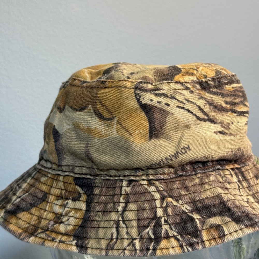 Vintage Advantage Camo GORE-TEX Bucket Hat Kids Woodland Camouflage‎ Waterproof